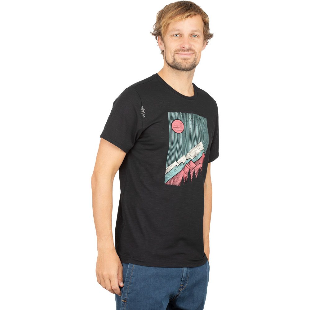 Chillaz Sunny Mountains T-Shirt Herren schwarz