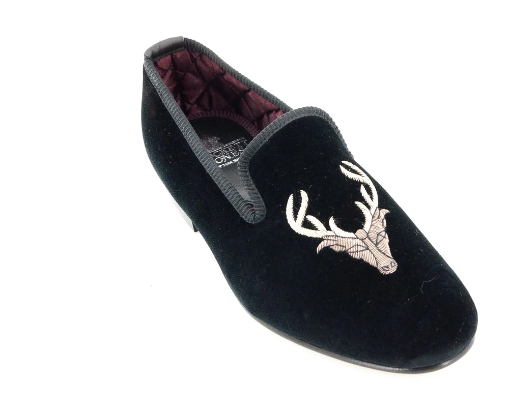CROCKETT AND JONES - SLP STAGS BLACK