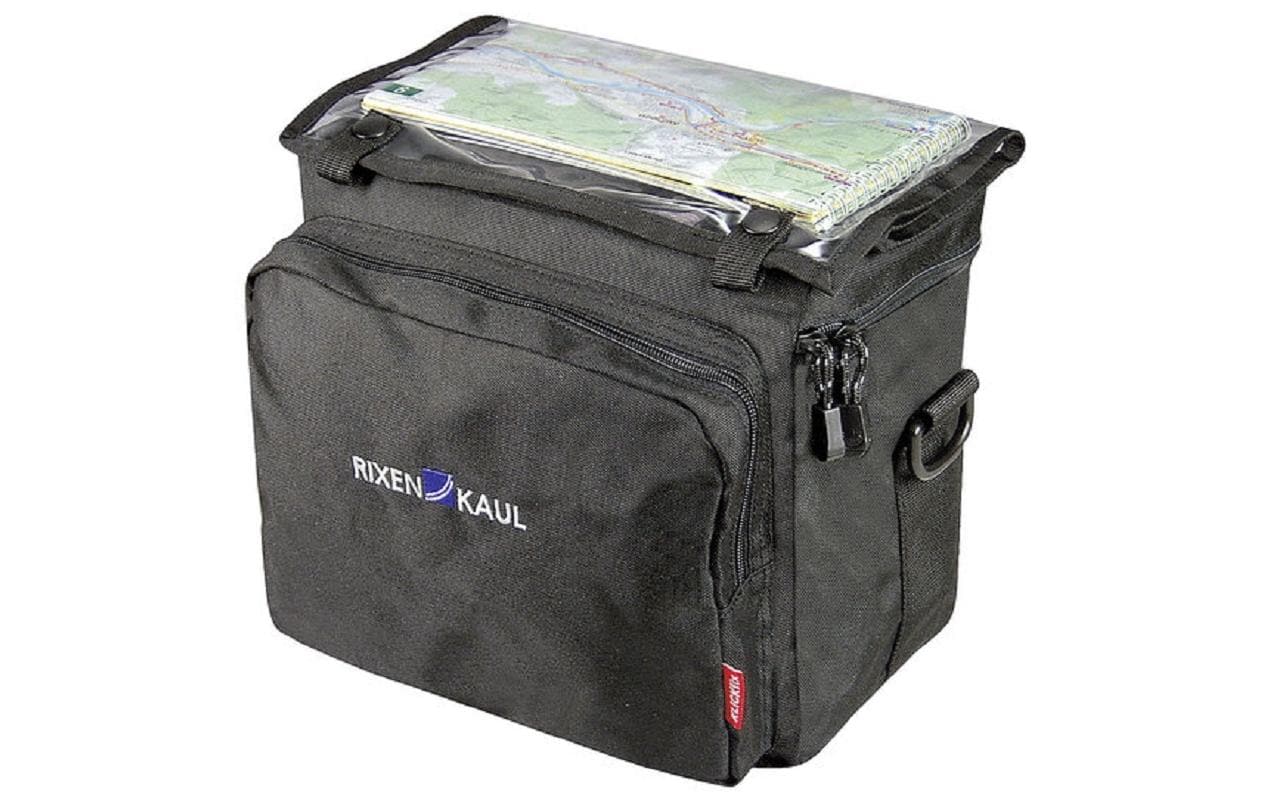 Lenkertasche Daypack Box mit Adapterplatte, SchwarzLenkertasche mit stabilem Innenrahmen