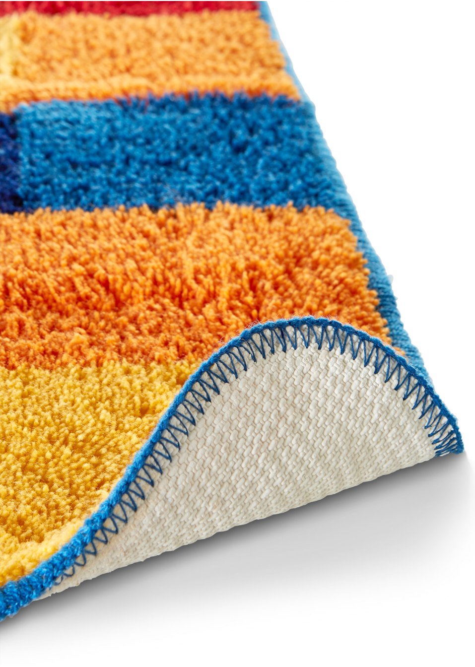 Tapis de salle de bain en couleurs vives