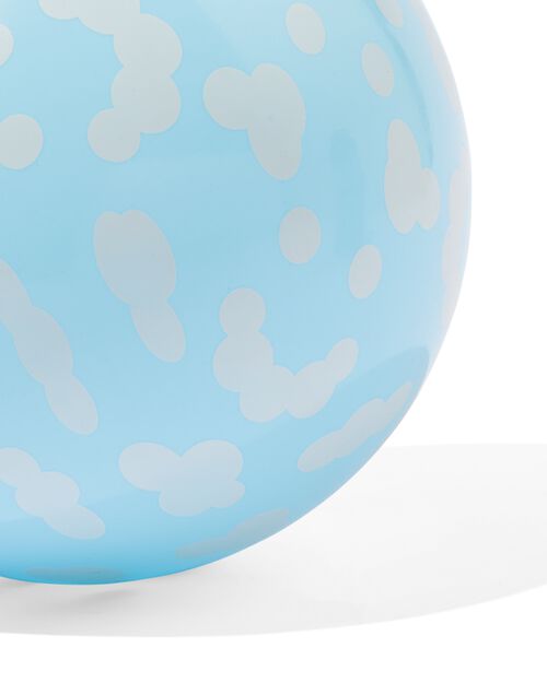 ballon en plastique nuages Ø21cm