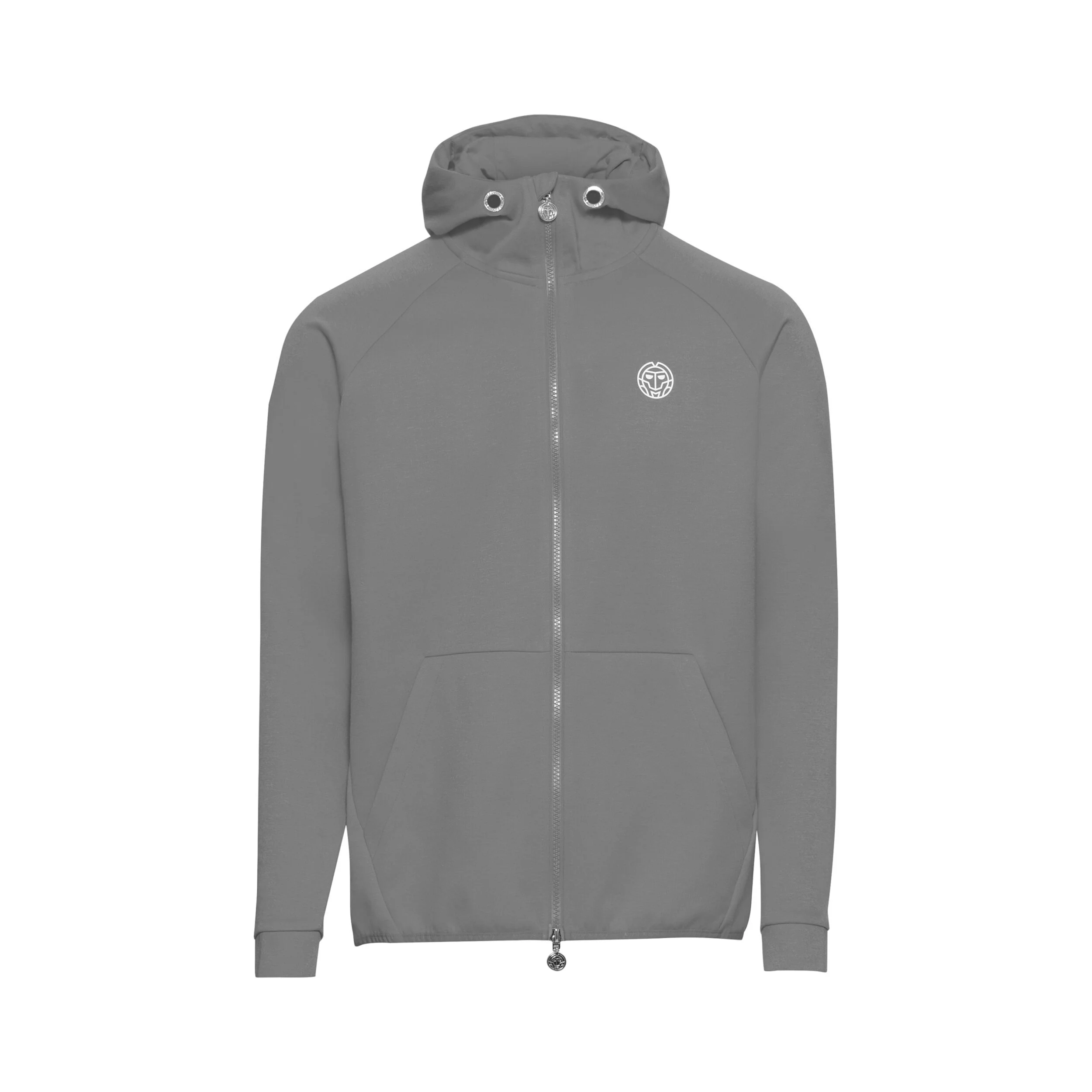 BIDI BADU Vitor Tech Veste De Survêtement Garçons - Gris , Blanc