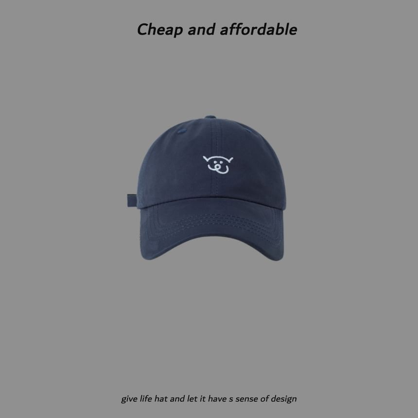 Alpha Kiss - Baseballpet met geborduurd varken