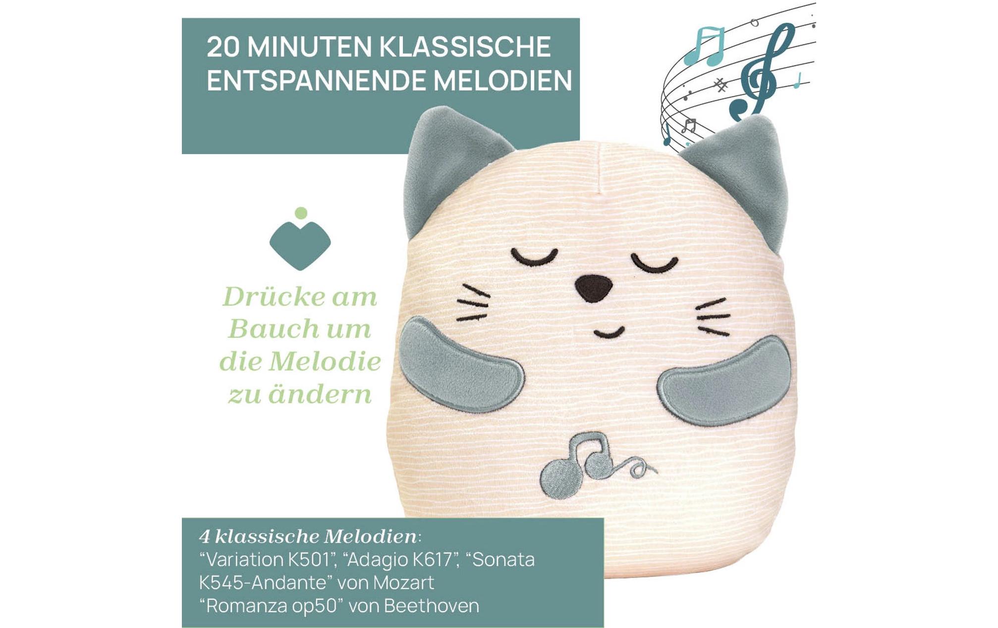 Spieluhr Schnurrende KatzeStofftier
