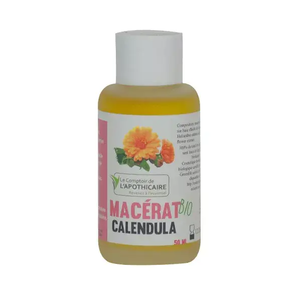 Le Comptoir de l'Apothicaire Óleo Vegetal de Calêndula Orgânico 50ml
