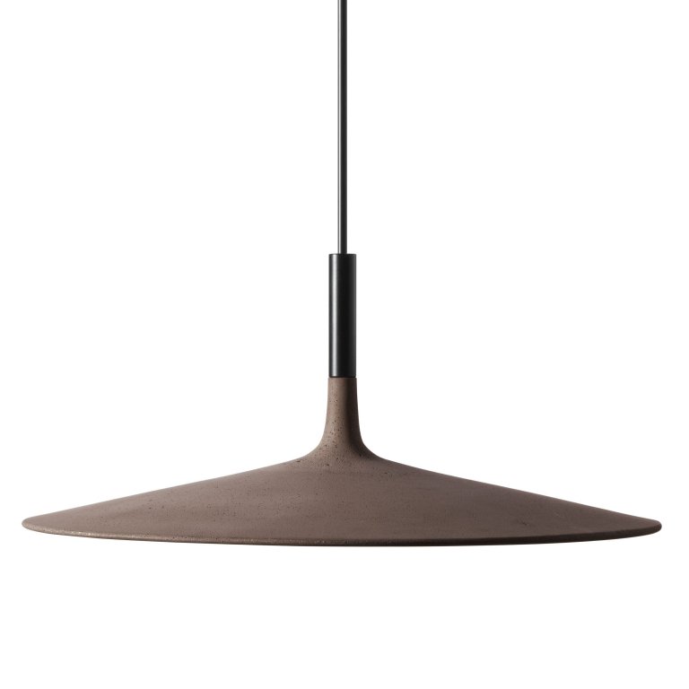 Foscarini Aplomb Large hanglamp Ø45 LED niet dimbaar bruin