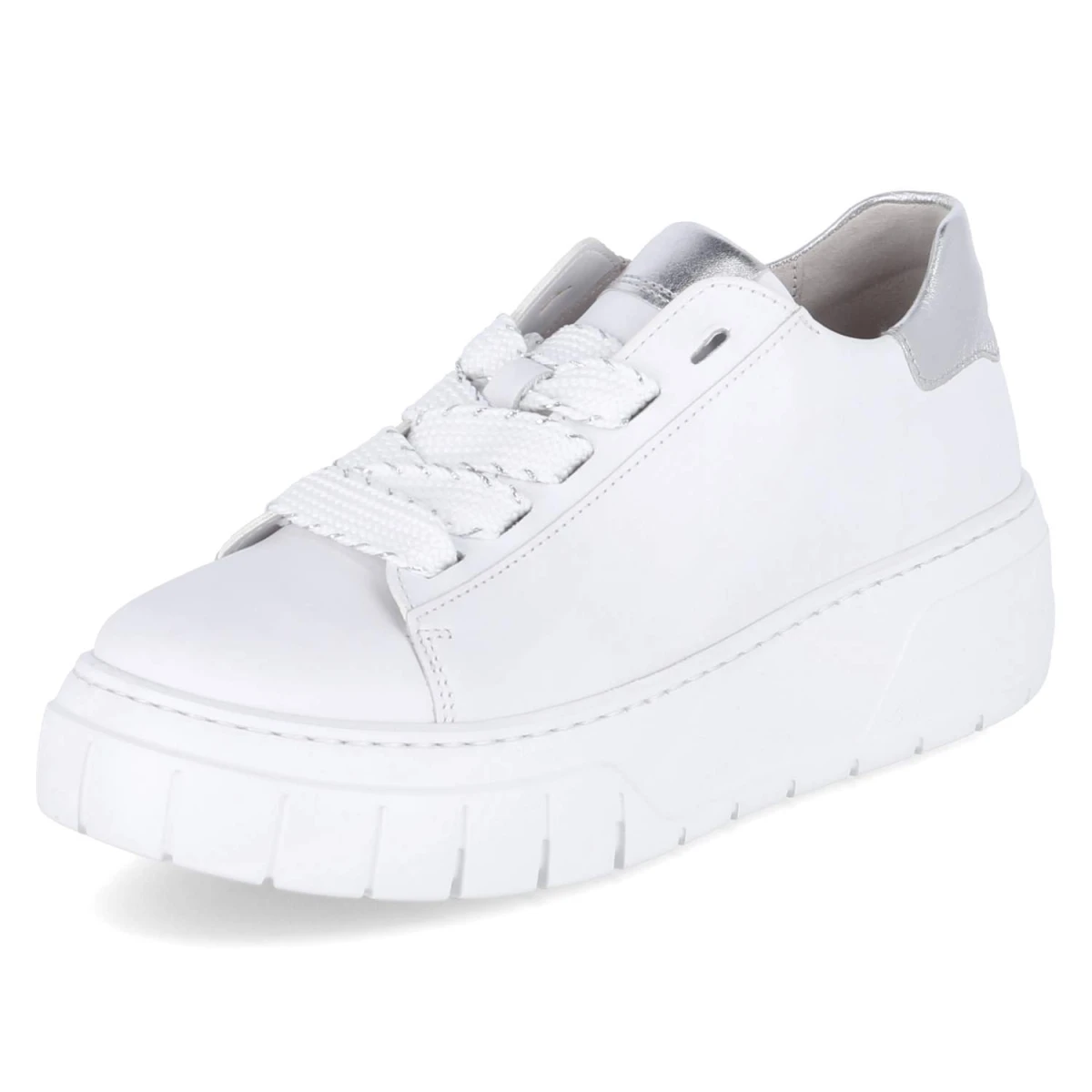 GaborSneaker - weiss/silber