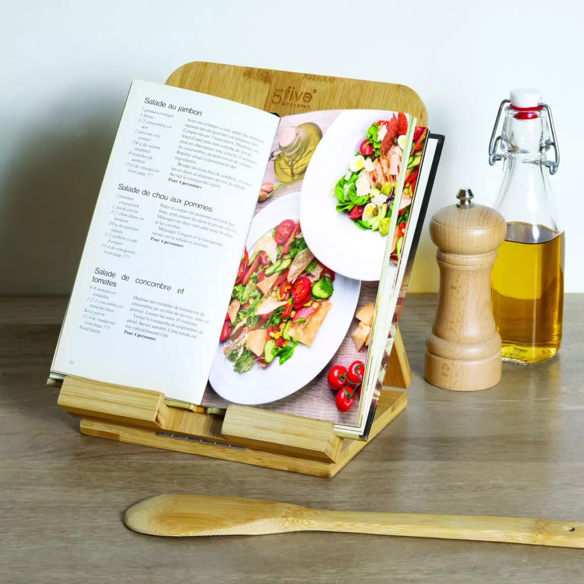 Support pour tablette en bois