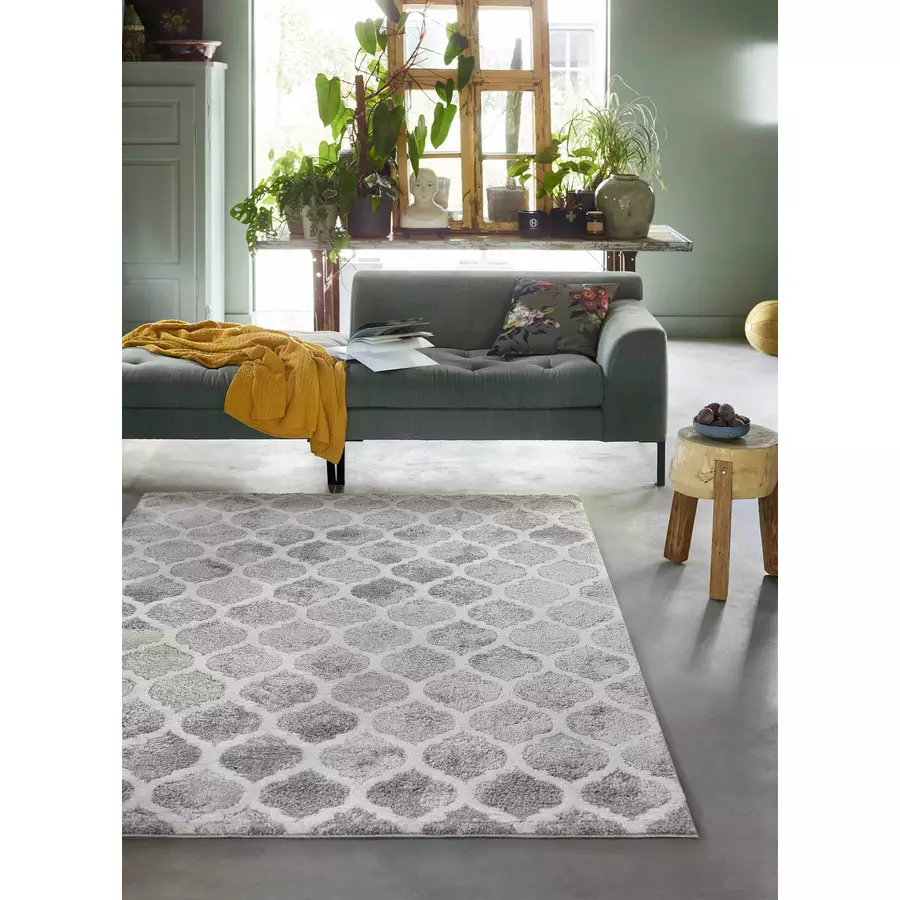 Wecon home Hochflorteppich Replay grau