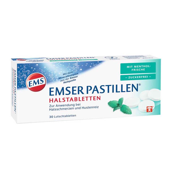 Emser Pastillen mit Mentholfrische zuckerfrei, 30 St