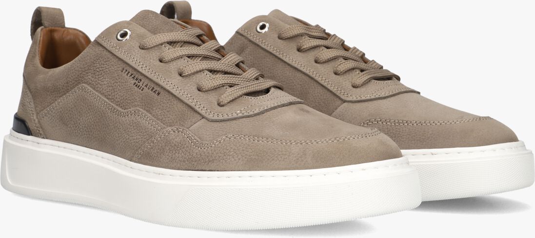 taupe stefano lauran lage sneakers star 008