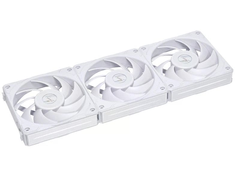 Lian Li PC-Lüfter Uni Fan P28 3er Pack - 120 mm, Weiss 120-mm-Hochleistungslüfter im 3er-Pack