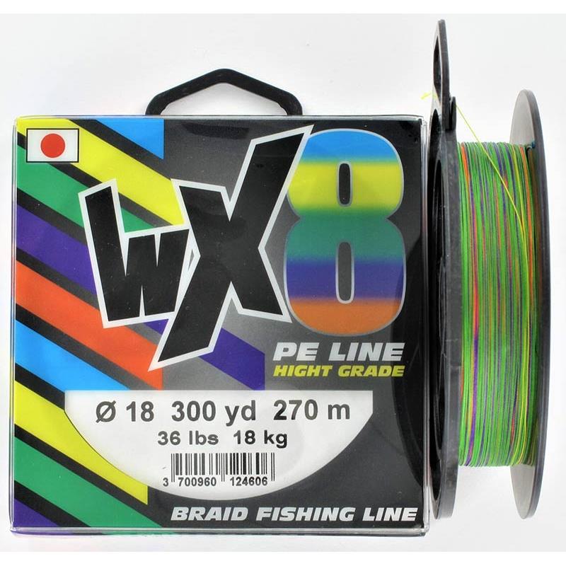 Tresse Powerline Wx8 Multicolor - 135M