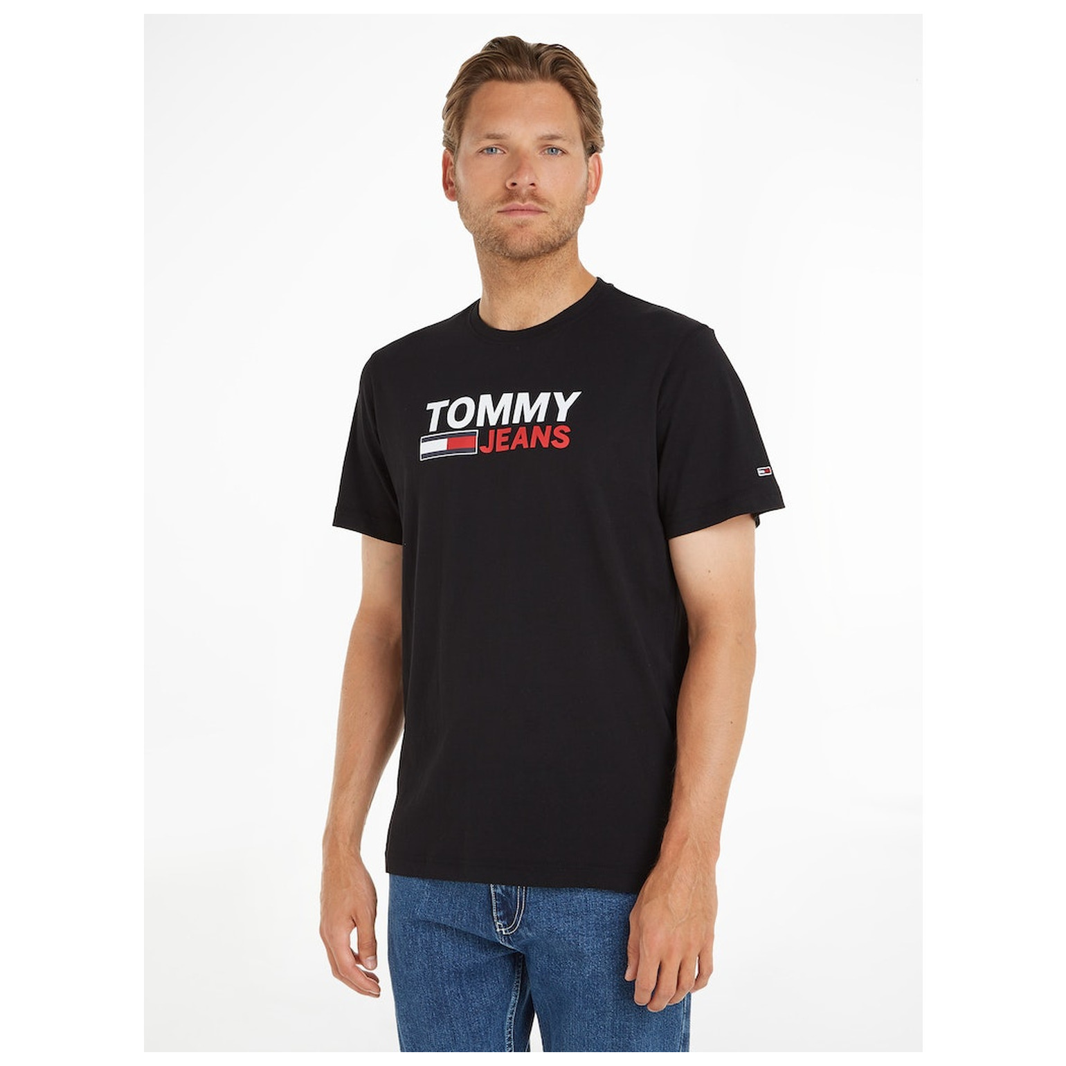 Tommy Jeans TJM REG CORP LOGO TEE