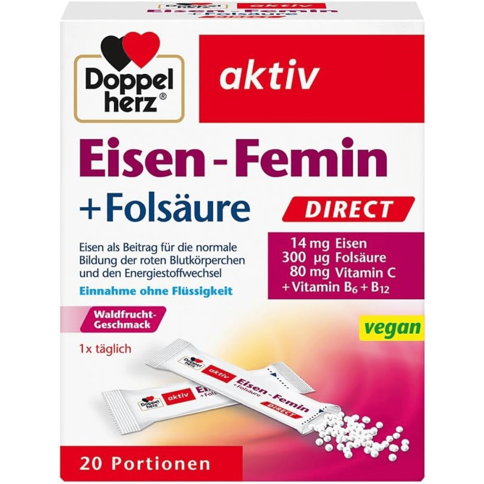 Eisen Femin direct (20 Portionsbeutel)