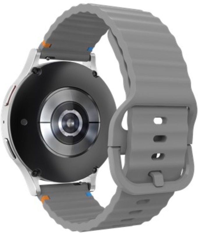 Just In Case - ActiveFlex - Smartwatchband - Grijs - Voor Garmin Vivoactive 6 / 5