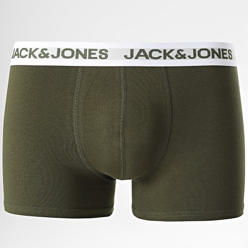 Lot De 5 Boxers Black Friday Noir Bleu Marine Vert Kaki