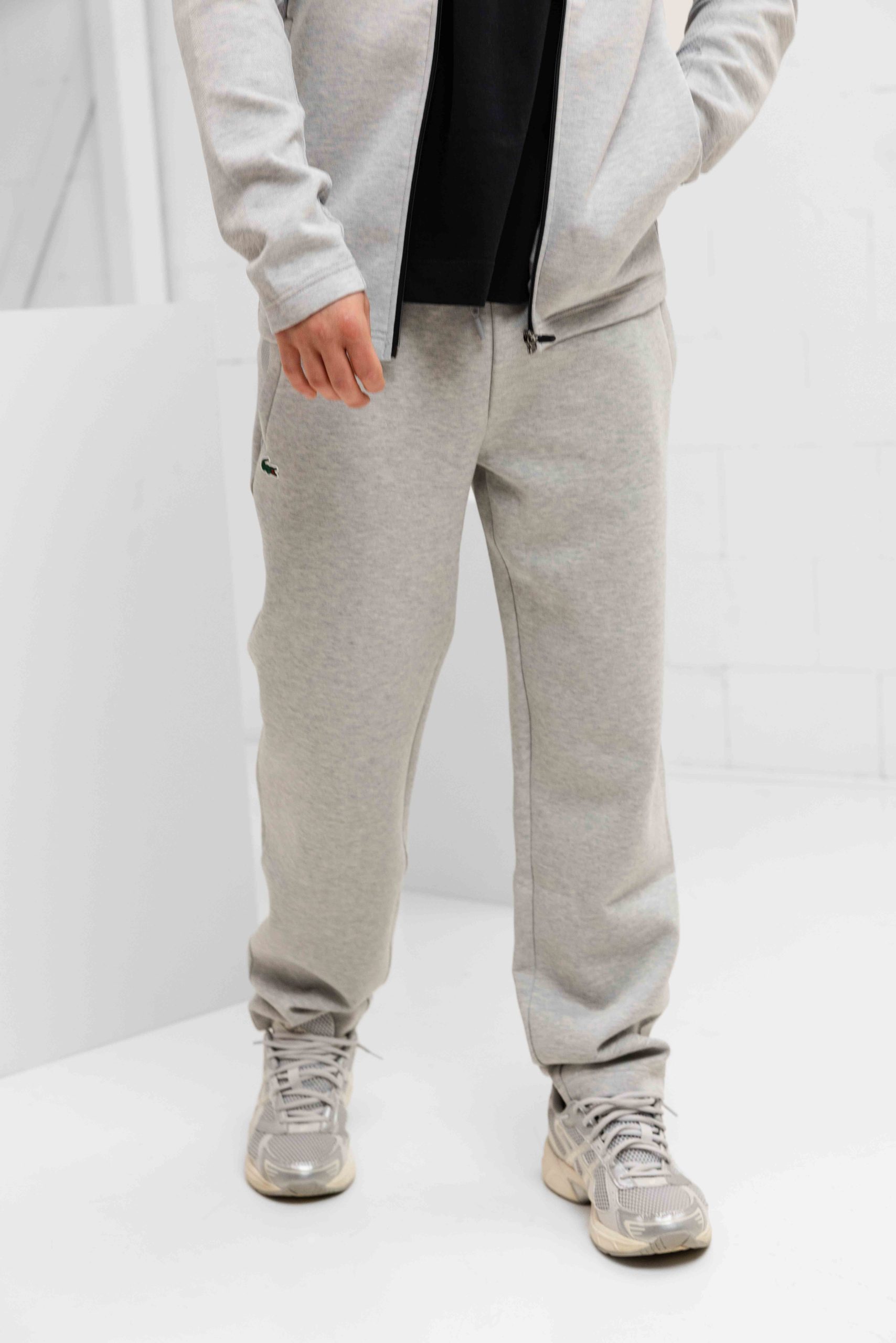 Lacoste Sport Hooded Trainingspak Heren Grijs