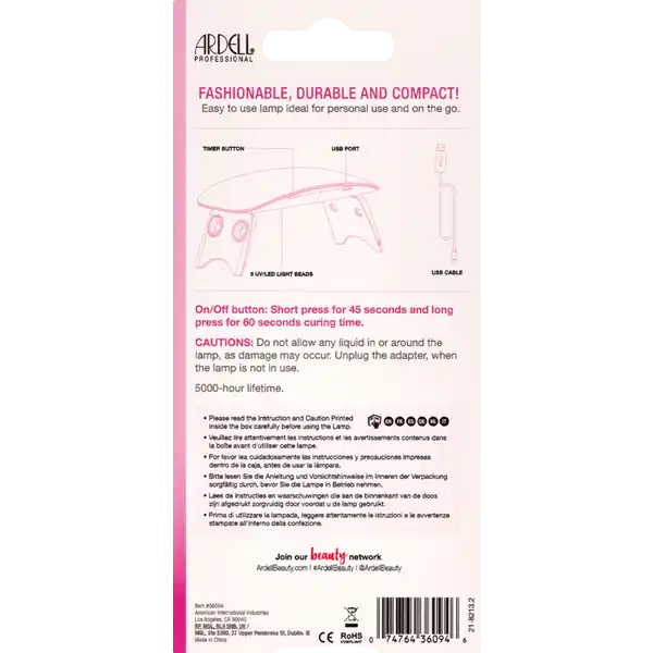 Nail Addict LED Gel Lampe 6 Watt