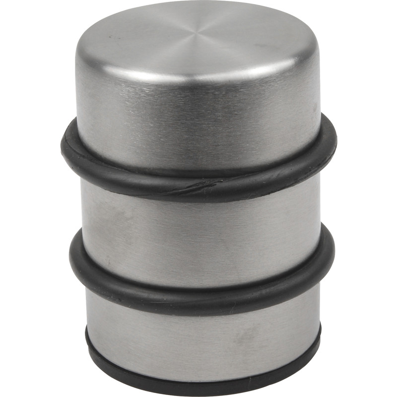 Deurstopper RVS Ø65x70mm 0,8kg