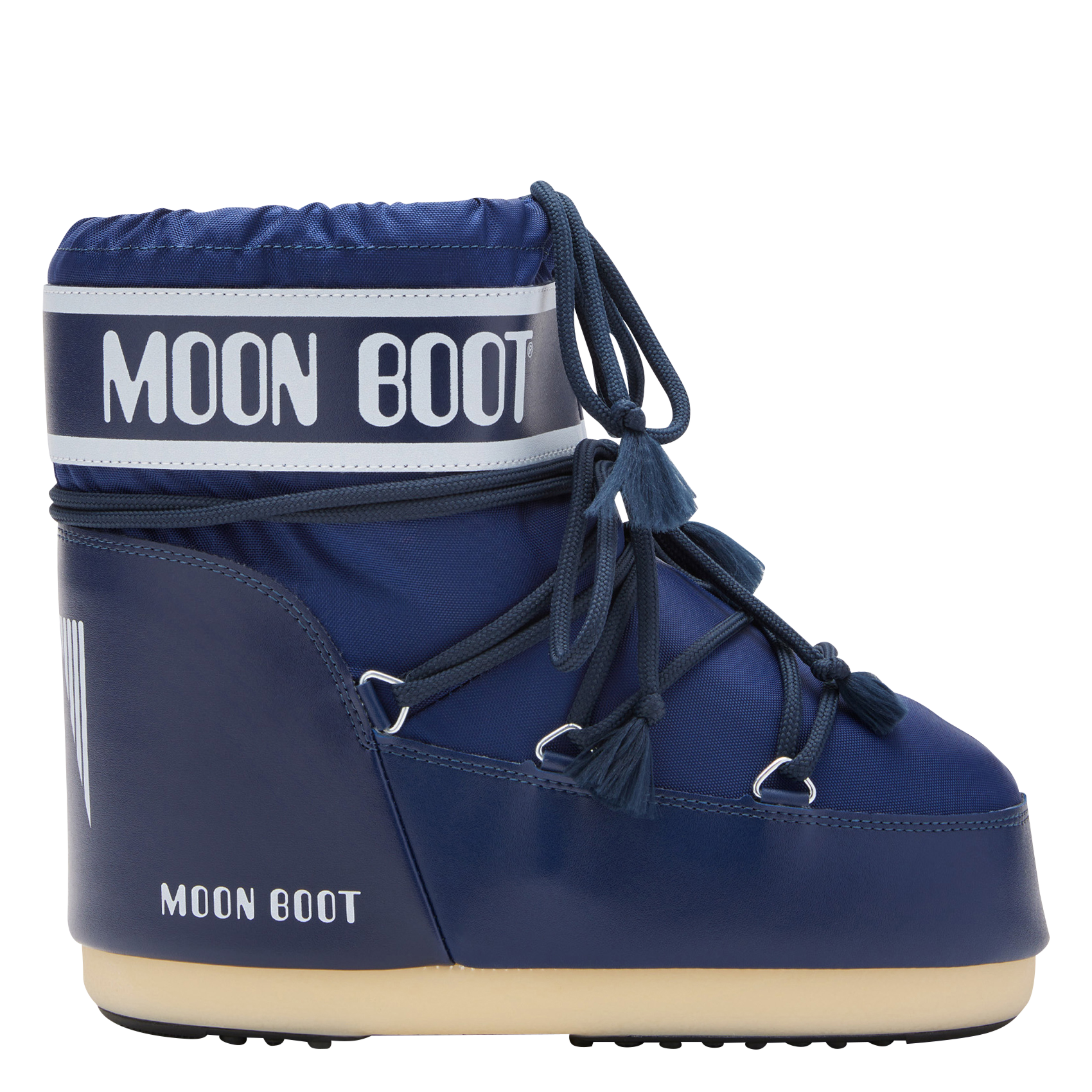 MB ICON LOW NYLON - Bottines à lacets | Bleu