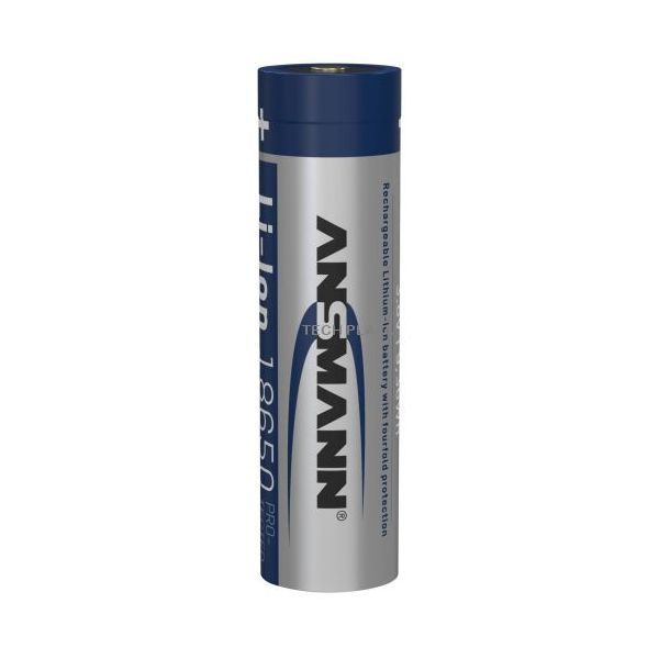Ansmann Pilhas 1 Li-ion 18650 3400mAh 3,6V Micro-usb Buchse - 1307-0003