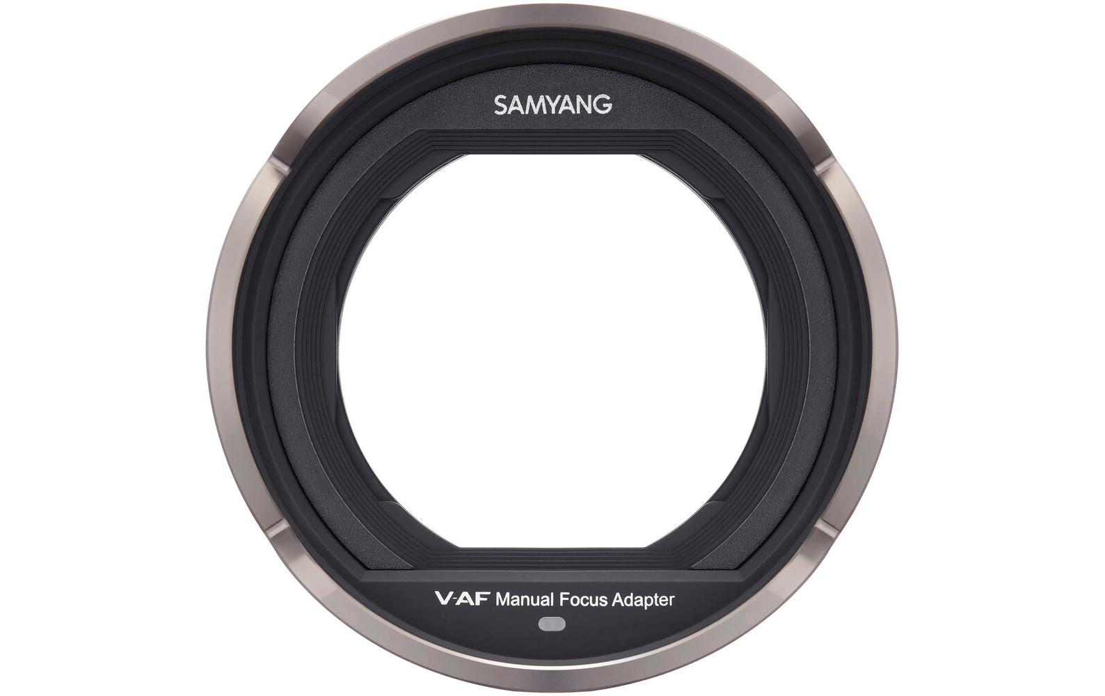 MF Adapter für V-AF Serie<br>Der Manual Focus Adapter ermöglicht die manuelle Fokussierung von Cine V-AF Objektiven
