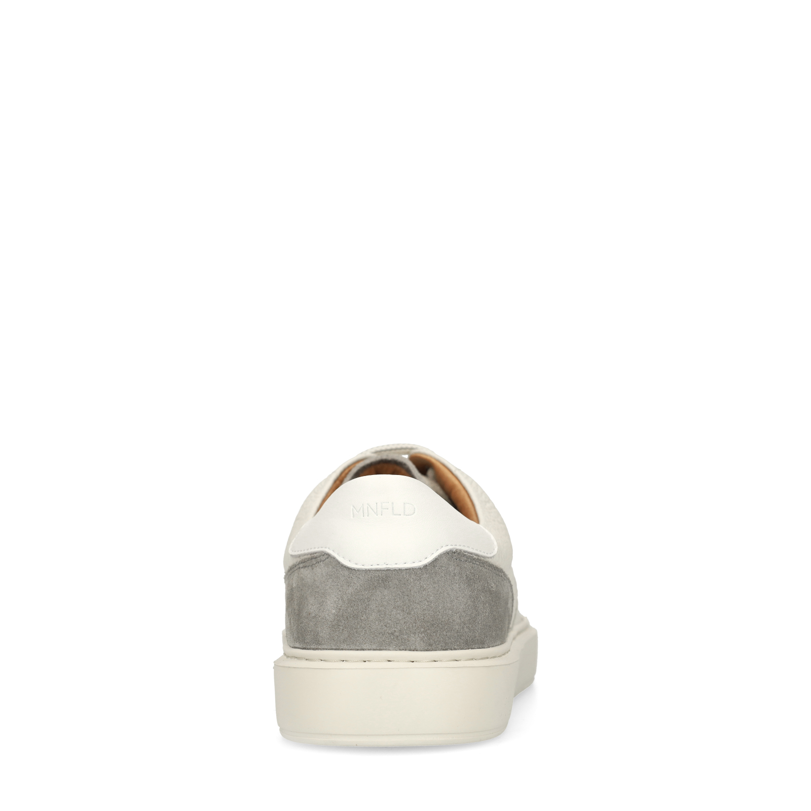 Off white leren sneakers