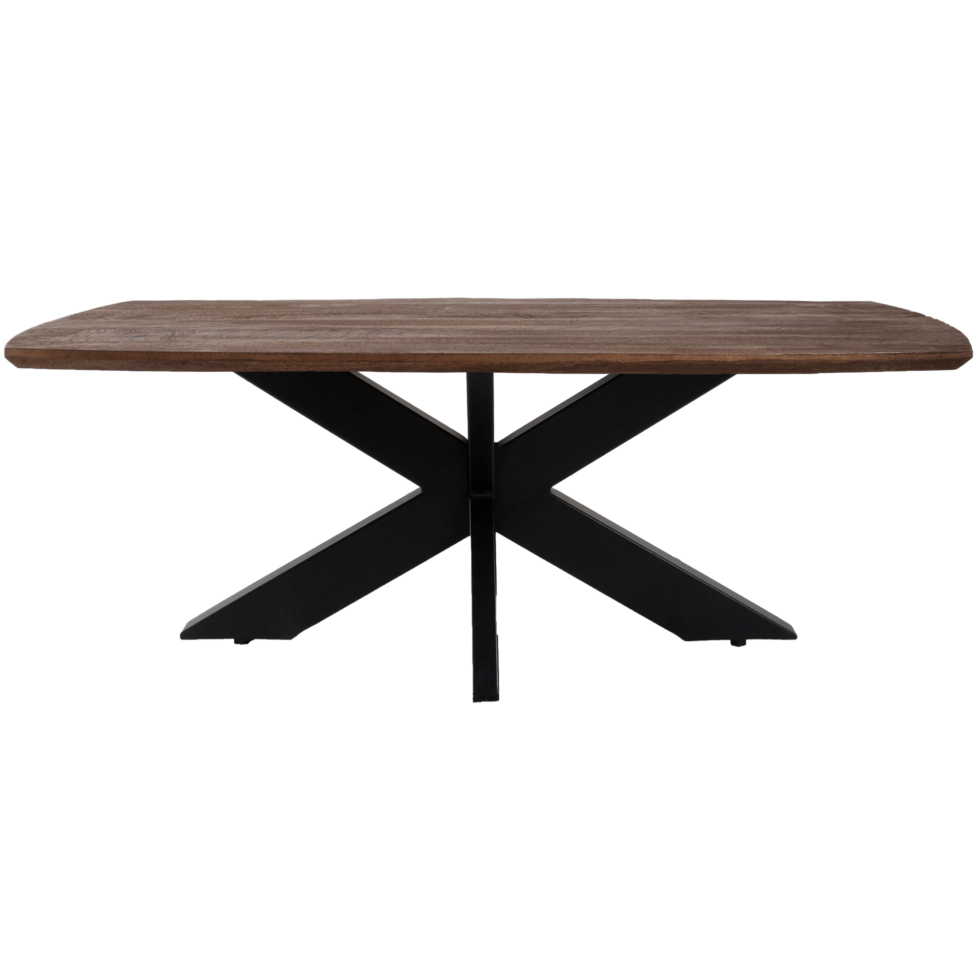 Eettafel Felix - Espresso Mangohout 220 cm