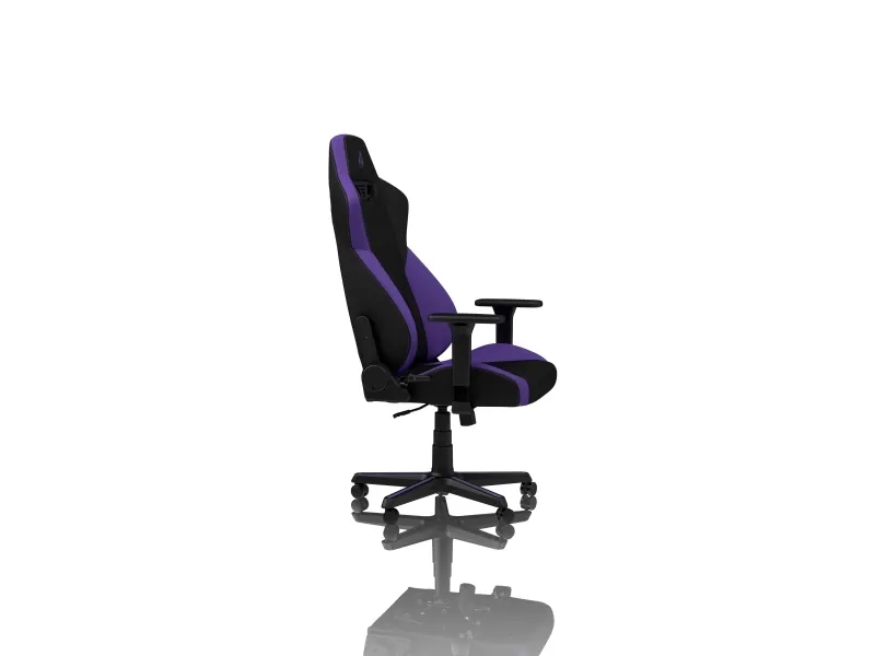 Nitro Concepts S300, Polstret vatteret sæde, Polstret vatteret ryglæn, Sort, Lilla, Sort, Lilla, Stof, Skum, Stof, Skum