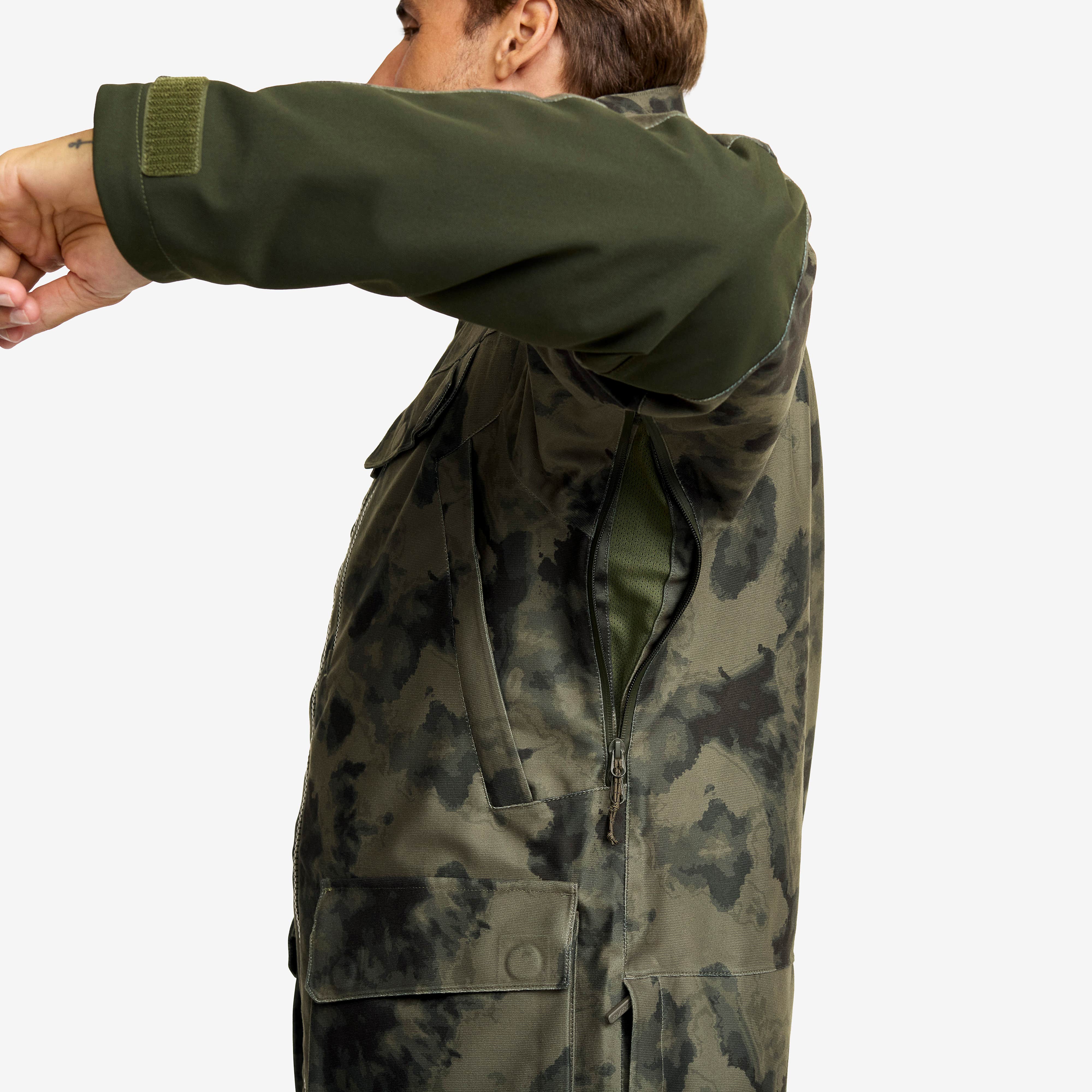 Trace Silent Pro 2L Jacket Herre Camo Deep Depths