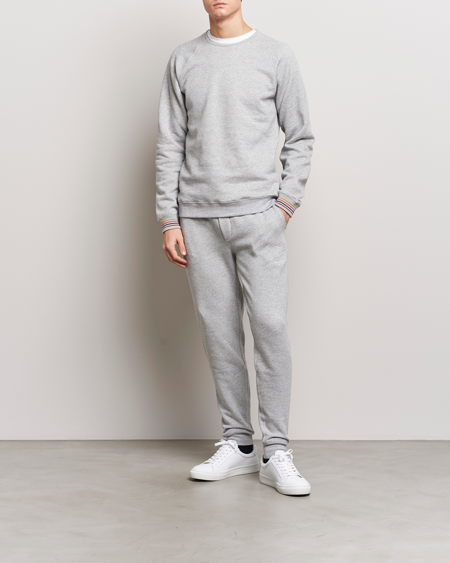 Paul Smith Artist Rib Sweatpants Grey Melange