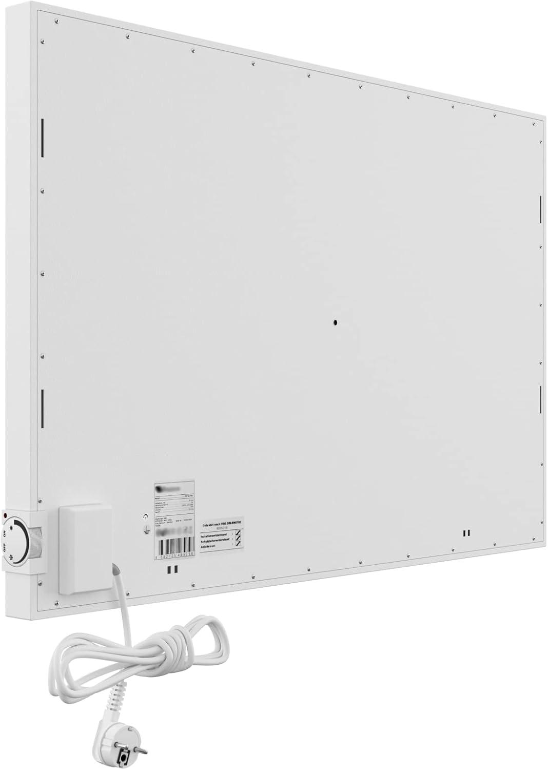 SCHMIDBAUER® Hybrid Pro Hybrid Neu 1000 Watt - das Beste aus beiden Heiztechniken - effiziente Infrarotheizung kombiniert mit bewährter Raumluft-Konvektion - integr. Thermostat