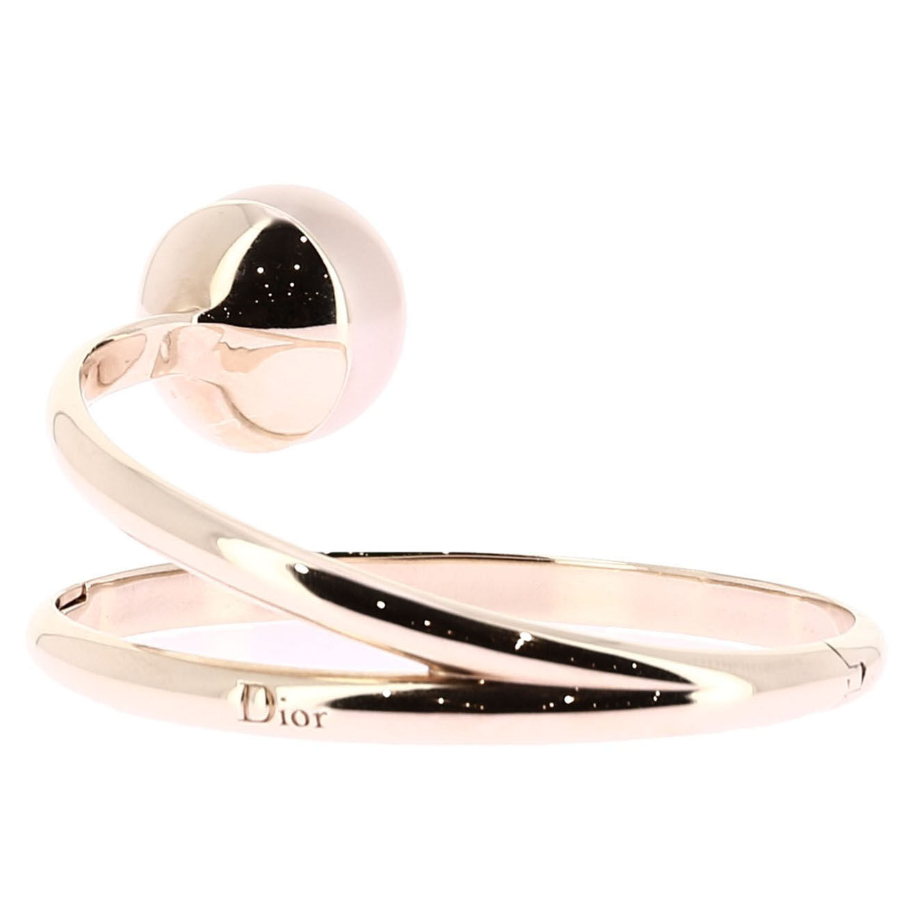 Dior Bracelet en Laiton & Perle doré/rose - Parfait état