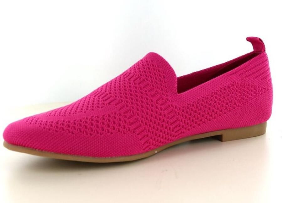La Strada 2111884 4532 Fuchsia Knitted Loafer