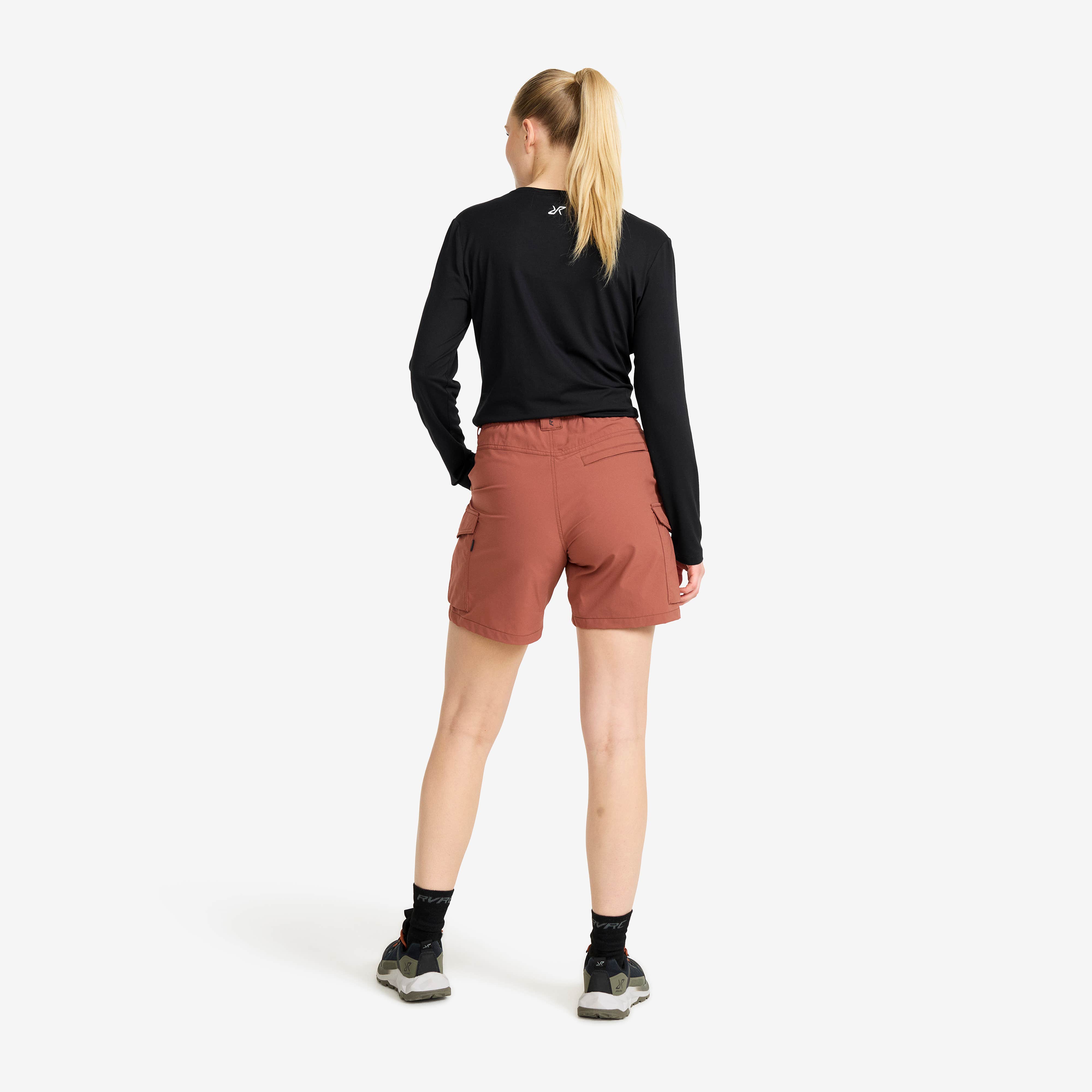Adventure Cargo Stretch Shorts Dame Pink Mahogany