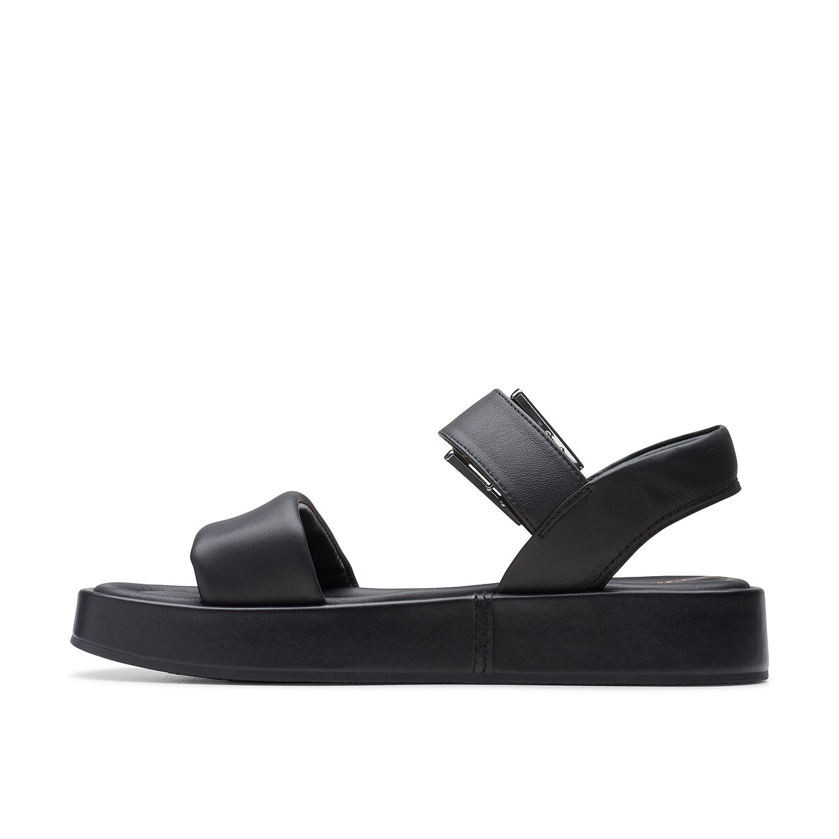 CLARKS<br>Sandálias de couro com tira Alda