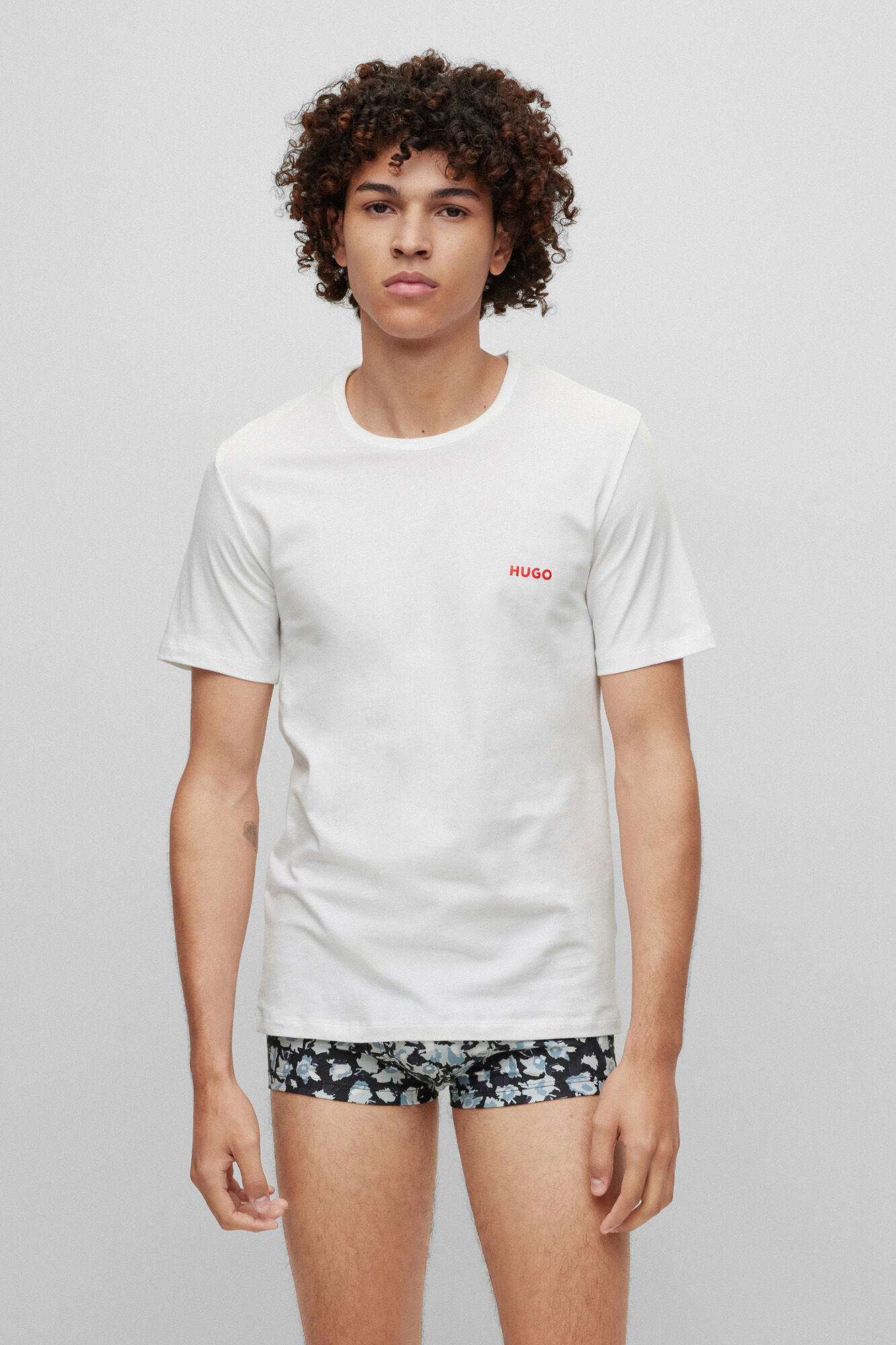 Pacote com 3 camisetas - azul marinho