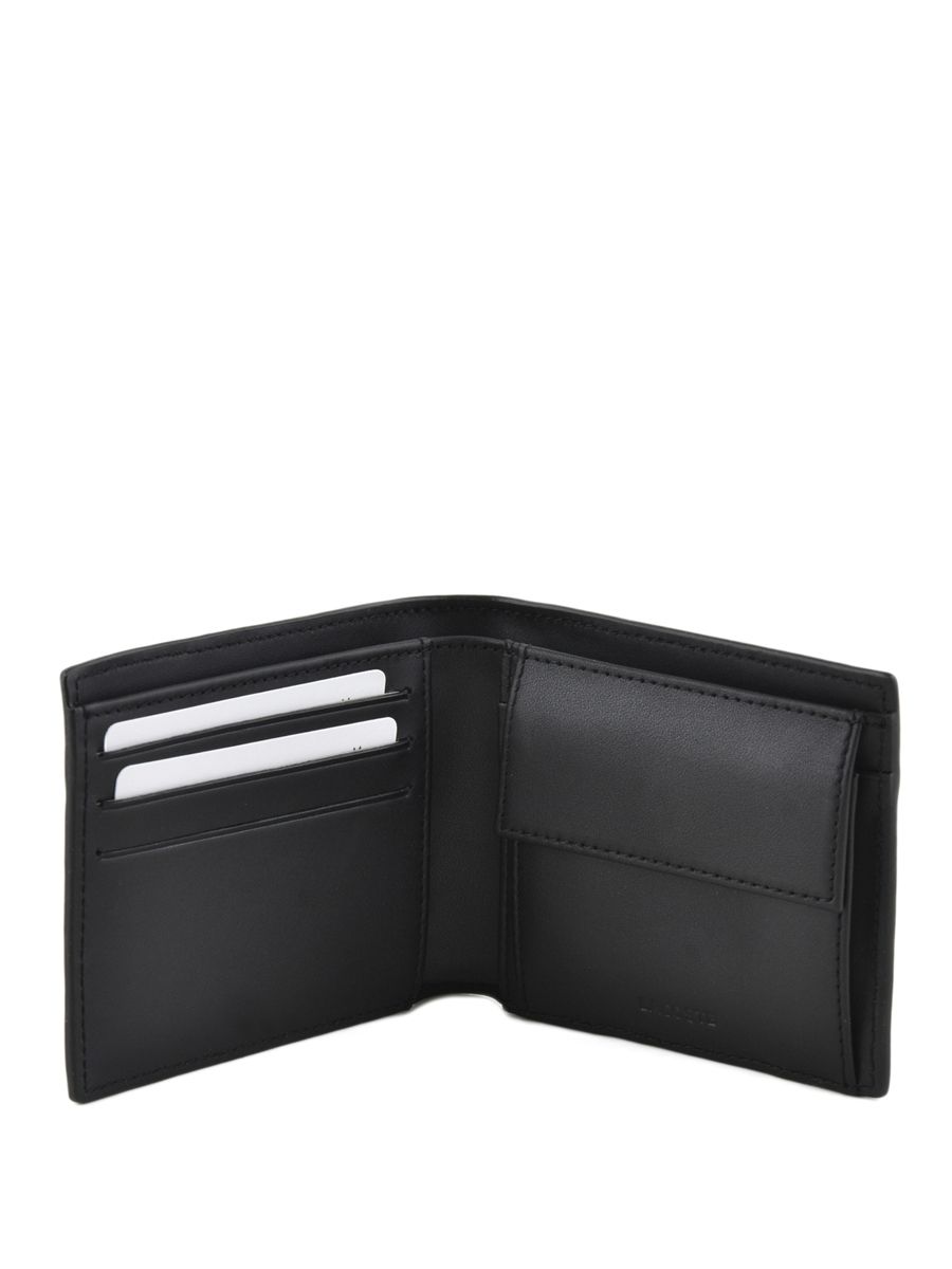Portefeuille cuir LACOSTE