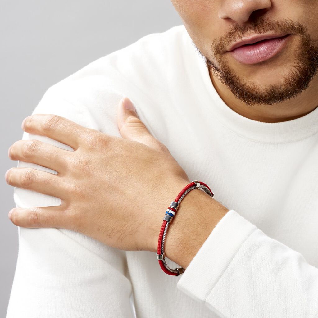 Bracelet Acier Blanc Jacquou
