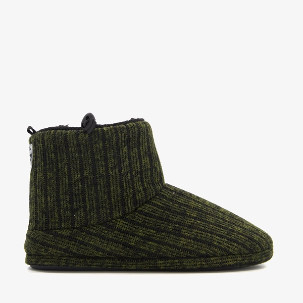 Thu!s heren sloffen groen