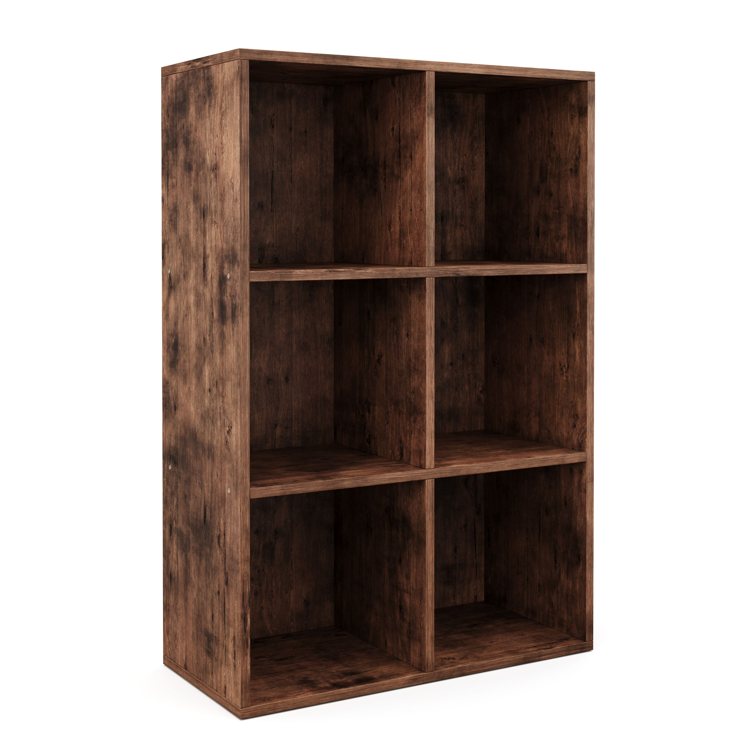 Bücherregal Vintage BONITA 6 Fächer 65 x 97 cm