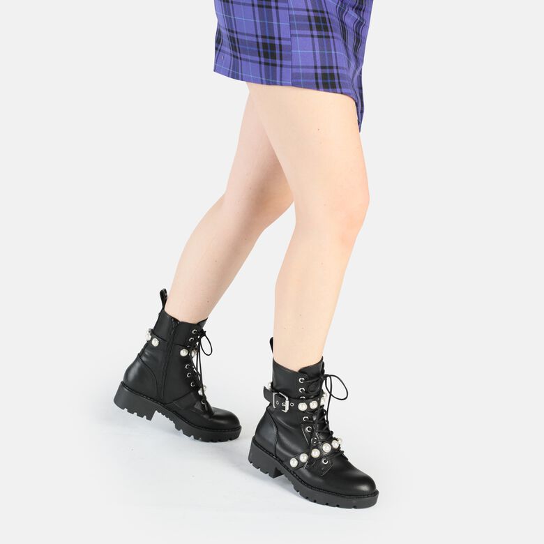 Wave Pearl Laceup Mid