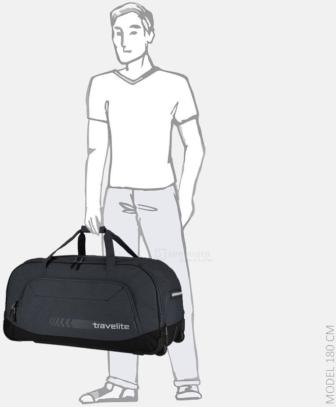 Travelite Kick Off Reistas met wielen XL 120 liter - Dark Anthracite