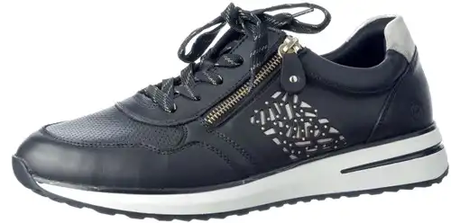 D1G00-03 Remonte zwart combi - maat 40 sneaker zwart combi - maat 40 Calandschoen