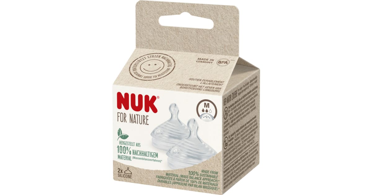 NUK For Nature Trinksauger Gr. M