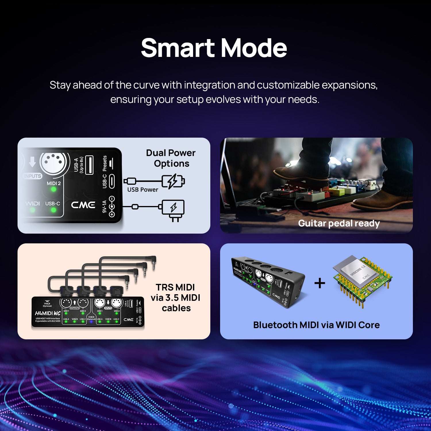 CME H4MIDI WC MIDI interface