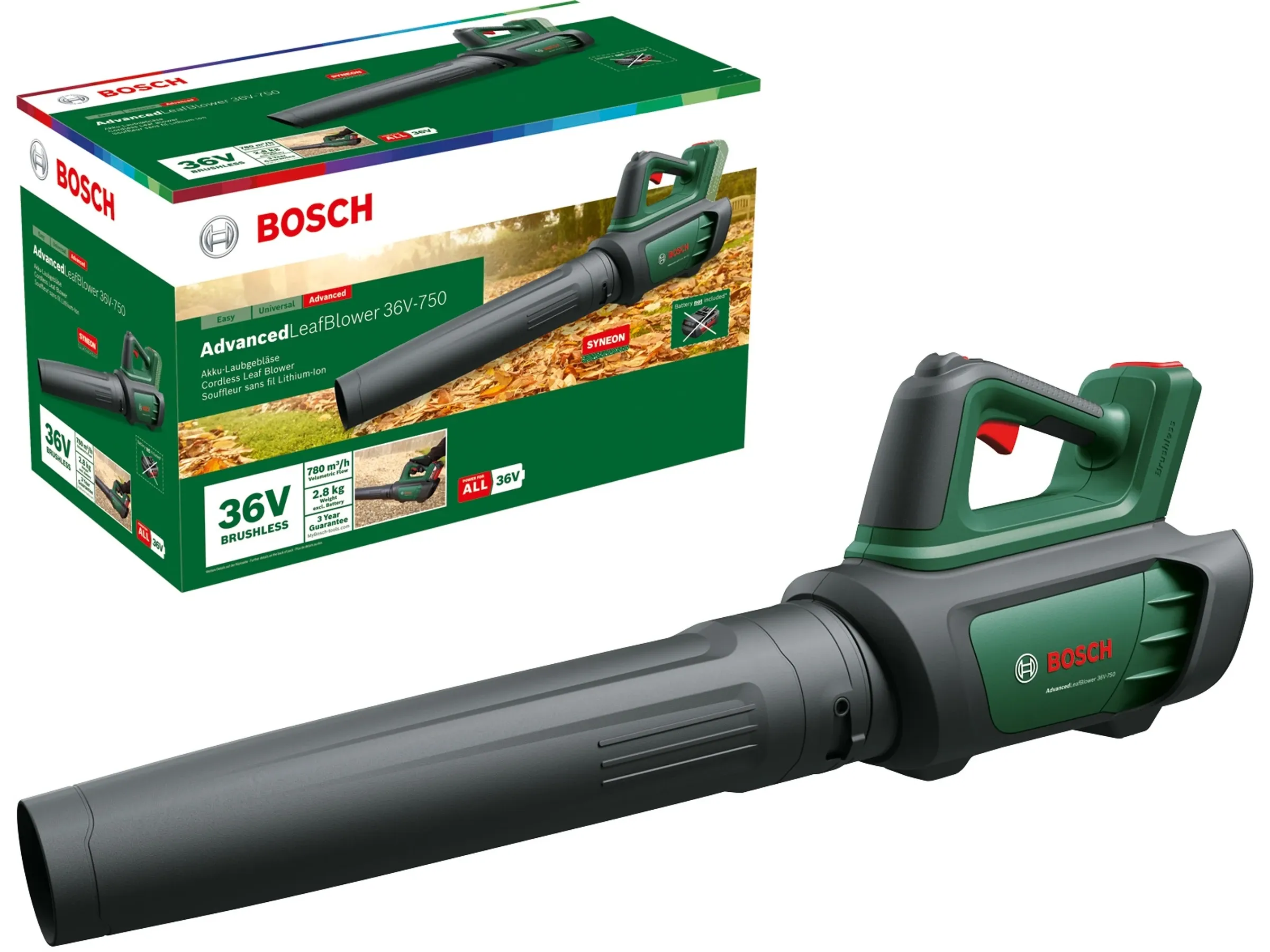 Bosch Akku-Laubbläser AdvancedLeafblower 36V-750 Solo