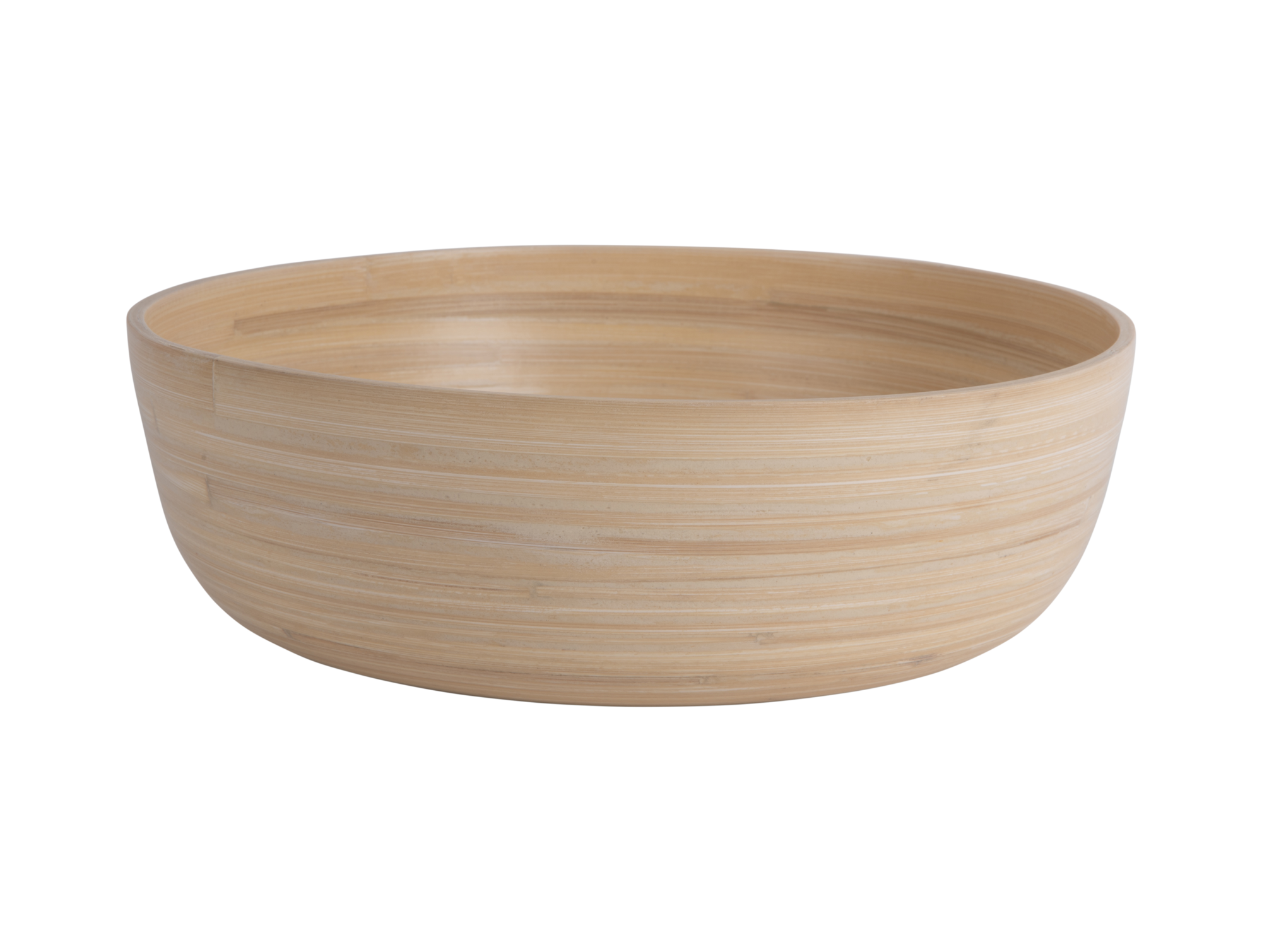 Bowl set Puro Round bamboo natural