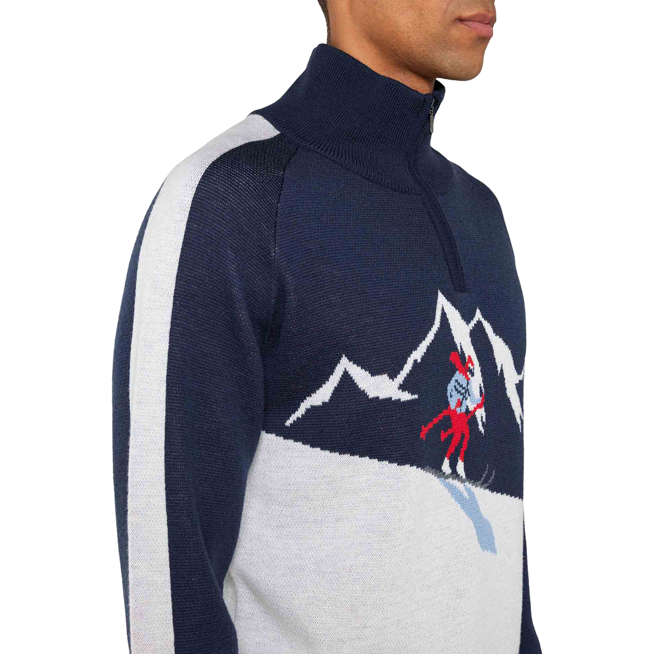 We Norwegians Herren Merino Pullover AFTERSKI navy blue | Sweater & Hoodies | Freizeit- & Outdoorbekleidung | Herren | XSPO-Fashion